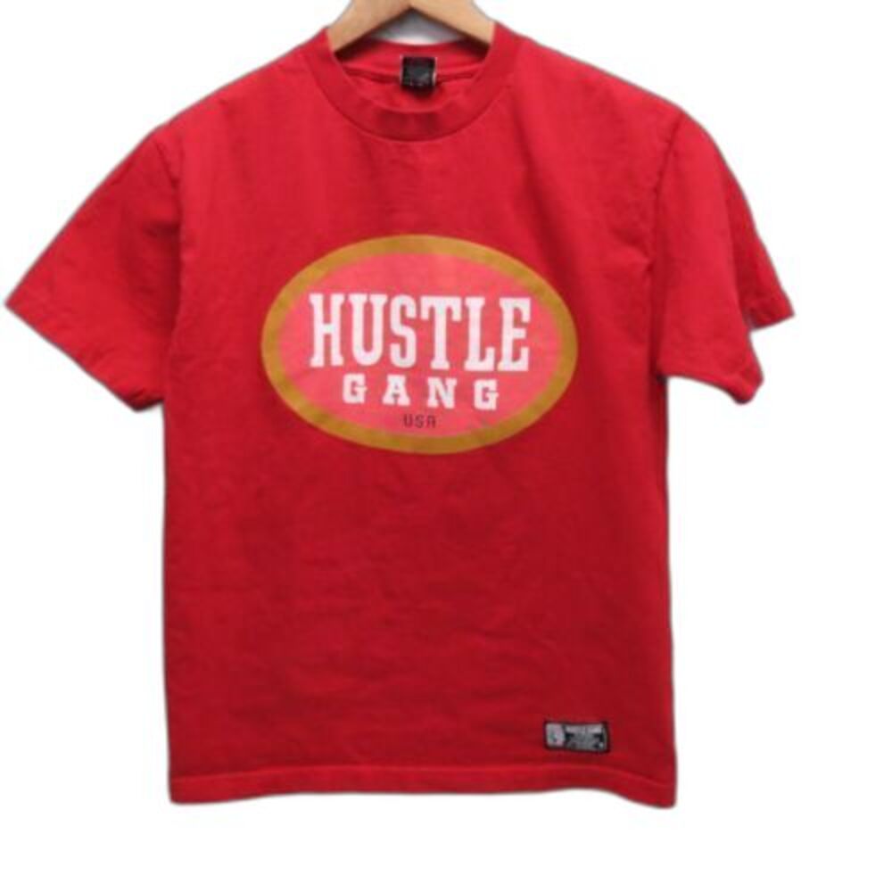 Hustle Gang Medium Red USA Hustle Gang of America Graphic T-Shirt